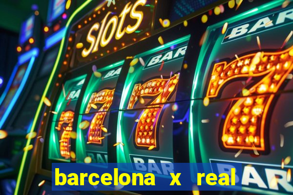 barcelona x real madrid ao vivo futemax